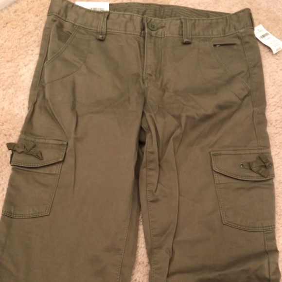 Gap Kids New W Tags Army Green Skinny Jeans!! - Picture 1 of 4